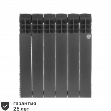 Радиатор Royal Thermo Biliner 6 секций, черный