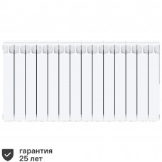 Радиатор Rifar Monolit 500/100, 14 секции, белый