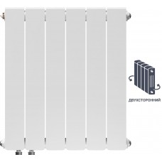 Радиатор Equation Bimetal 500/90 6с белый