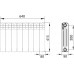 Радиатор Equation Bimetal 350/90, 8 секции, белый.