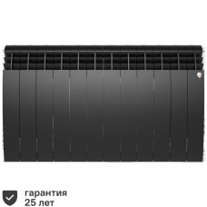 Секционный радиатор Royal Thermo Biliner 500/87 12 секций черный